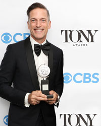 Bill Damaschke at the Tony Awards