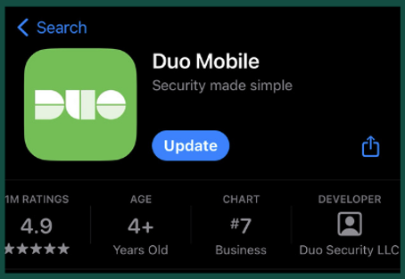 Download the duo to your phone