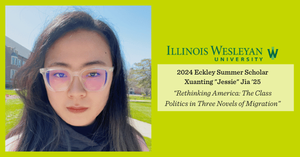 Jessie Jia ’25 Studies Class Conflicts, Identity of Migrants in America