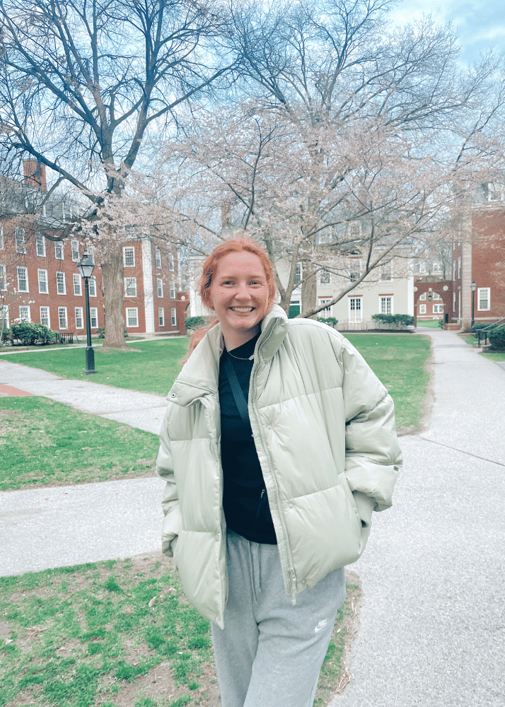 Marissa Hagler on Harvard campus