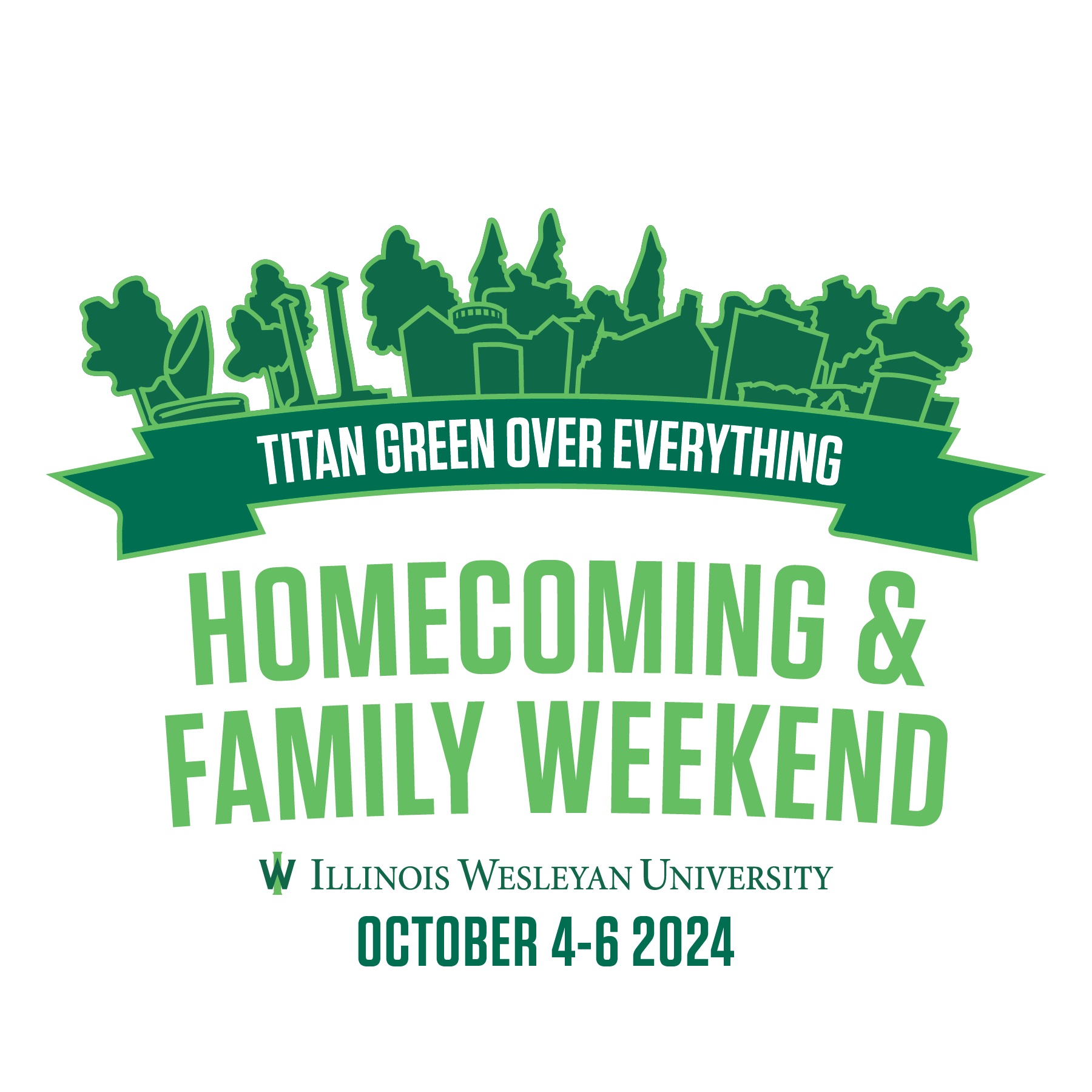 Homecoming and Family Weekend logo